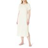 Women's Soft Cotton Blend Short Sleeve Sleep Nightgown