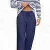 Men's Pajamas Set Long Sleeve Pjs 2 Piece Comfy Pajama Sleepwear Henley Loungewear Sets with Pockets