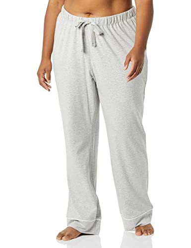 womens Cotton Modal Long-Sleeve Shirt and Full-Length Bottom Pajama Set