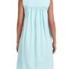 100% Cotton Nightgowns for Women Sleeveless Night Gown with Pockets