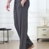 Men's Lightweight Pajama Pants Soft Lounge Sleep Joggers Adjustable Drawstring & Pockets All-Season Sleepwear