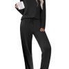 Womens Pajama Sets 2 Piece Sleepwear Fall Pajamas Soft Long Sleeve Pjs Comfy Loungewear S-XXL