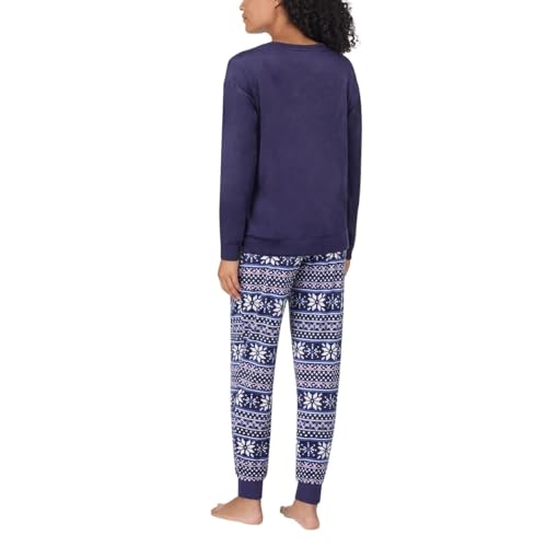 Womens Pajamas - Cozy Silky Fleece - 2 Piece Long Sleeve Winter Sleepwear Set for Women