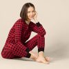 Womens Snug-Fit Cotton Sleepwear Pajama Set (Available in Plus Size)