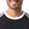 Men's Jersey Henley Top and Broadcloth Pant Sleep Pajama Set