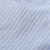 Women's Cotton Button Down Nightgown Seersucker 3/4 Sleeve Nightshirt