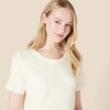 Women's Soft Cotton Blend Short Sleeve Sleep Nightgown