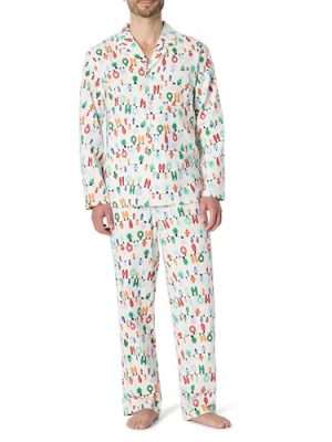 Unisex Adults’ Family Matching Holiday Pajamas, Multipacks