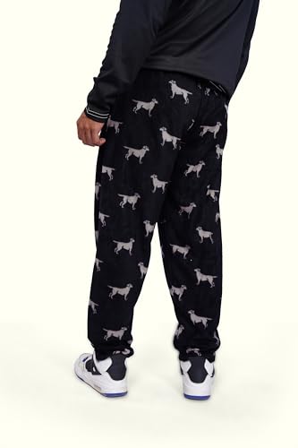 Men's Polar Fleece Pajamas, Soft & Warm Loungewear with Side Pocket, Lightweight, Cozy Sleepwear & Casual Wear
