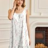 Nightgowns for Women Sleeveless Nightdress Cute Night Gowns Short Sleepshirt Soft Sleepwear Pajama Dress S-XXXL