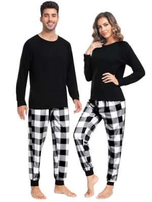 Family Christmas Pjs Matching Sets Christmas Pajamas for Family Xmas Jammies Set Christmas Holiday Sleepwear
