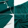 Matching Pajamas for Couples, Button Up Pjs Set for Men and Women Soft Warm Loungewear
