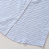 Women's Cotton Button Down Nightgown Seersucker 3/4 Sleeve Nightshirt