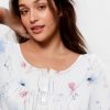 Pajamas for Women Set Fall Long Sleeve Pjs 2 Piece Lounge Set Top & Pants with Pockets Soft Sleepwear S-XXL