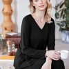 Womens Pajama Sets 2 Piece Lounge Set Fall Winter Pajamas Long Sleeve Pjs Top and Pants Soft Pj Sets Loose Sleepwear