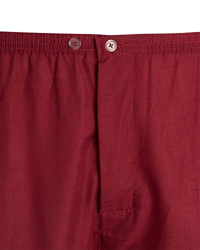 Men's 2-Piece Pajama Set with Short Sleeve Shirt and Long Pants