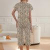 Womens Pajama Sets Ruffle Short Sleeve Sleepwear Top and Capri Pants Pjs Set Comfy 2 Piece Lounge Set S-XXL