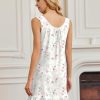 Nightgowns for Women Sleeveless Nightdress Cute Night Gowns Short Sleepshirt Soft Sleepwear Pajama Dress S-XXXL