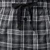 Men's Jersey Henley Top and Broadcloth Pant Sleep Pajama Set