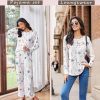 Womens Pajama Sets Pleated Tops with Long Pants Lounge Set Long Sleeve Fall Sleepwear Ladies Pjs S-XXL