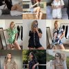 2 Pack Womens Pajamas Set Button Down Summer Sleepwear Short Sleeve Comfy Pjs Loungewear Set