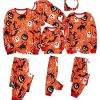 Family Matching Halloween Pajamas Sets Long Sleeve 2 Piece Pjs Funny Sleepwear Jammies