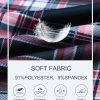 Men's Plaid Pajama Set Long Sleeve, Soft 2-Piece Sleepwear with Pockets | Cozy PJs & Loungewear for Holiday, Christmas