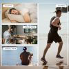 Mens Pajama Set Summer Pjs Sleepwear Short Sleeve Shirts Soft Lightweight Sleep Sets with Pockets S-2XL