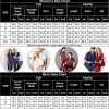 Couples Pajamas Sets Women & Men Satin Short Sleeve Sleepwear Button Down Loungewear Pjs Set with Long Pants